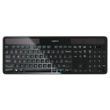   Tipkovnica Logitech K750 Solar/Brezžična/USB/Britanska postavitev