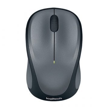   Miška Logitech M235/ Brezžična/ Optična/ 1000dpi/ USB sprejemnik/ temno siva (merkur)