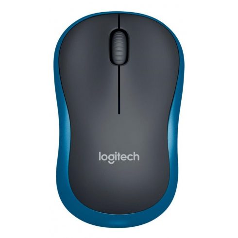 Miška Logitech M185/ Brezžična/ Optična/ 1000dpi/ USB sprejemnik/ modra