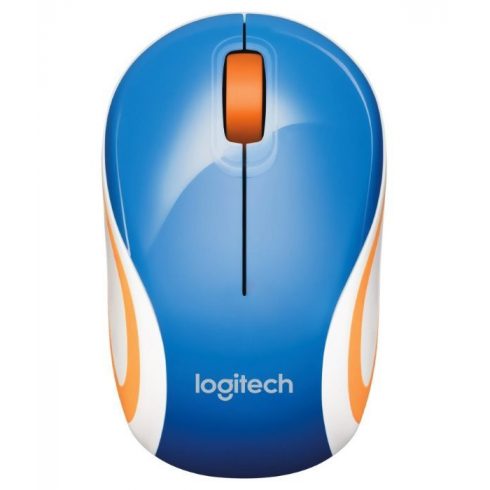 Miška Logitech M187/ Brezžična/ Optična/ 1000dpi/ USB sprejemnik/ modra