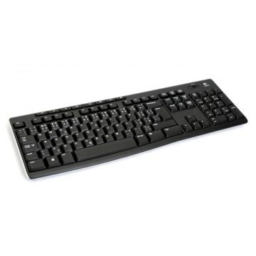   Logitech tipkovnica K270/ Brezžična/ 2,4 GHz/ USB sprejemnik/ CZ/ Črna