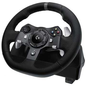   Logitech Steering Wheel Driving Force G920/ za Xbox One in PC/ USB