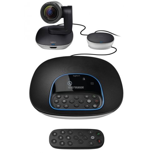 Spletna kamera Logitech HD Group ConferenceCam/ 1920x1080/ USB/ Bluetooth/ NFC/ Kensington port/ Daljinski upravljalnik