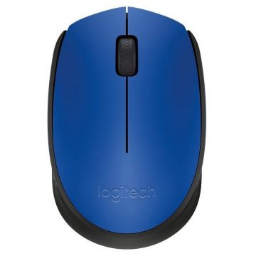   Miška Logitech M171/ Brezžična/ Optična/ 1000dpi/ USB sprejemnik/ modra