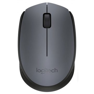   Miška Logitech M170/ Brezžična/ Optična/ 1000dpi/ USB sprejemnik/ Siva