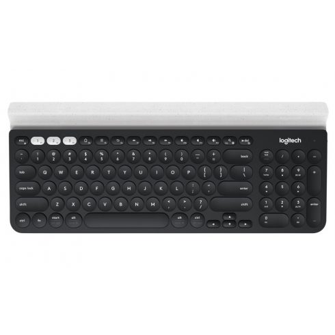 Tipkovnica Logitech K780/ Brezžična/ Bluetooth/ Ameriška postavitev/ črna