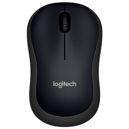 Miška Logitech M220 SILENT/ Brezžična/ Optična/ 1000dpi/ USB sprejemnik/ črna