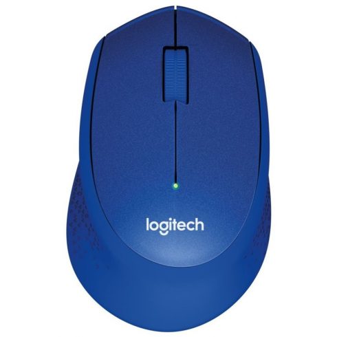 Miška Logitech M330 Silent Plus/ brezžična/ 3 gumbi/ 1000dpi/ USB/ modra