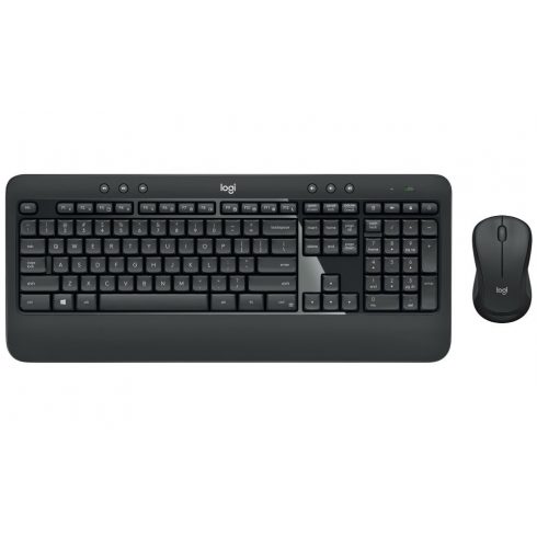 Logitech set MK540 ADVANCED, Brezžična tipkovnica + miška/ 2.4GHz/ USB sprejemnik/ CZ/SK/ črn