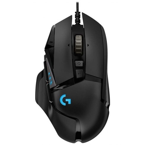 Logitech miška Gaming G502 High Performance / optična / 11 gumbov / 16000dpi - črna