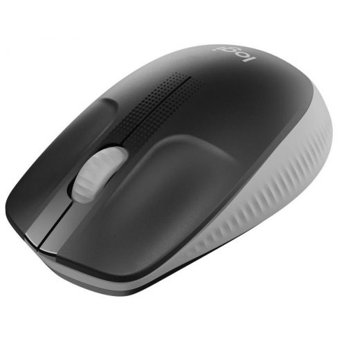 Logitech miška M190/ optična/ brezžična/ USB/ 3 gumbi/ siva/ 1000dpi