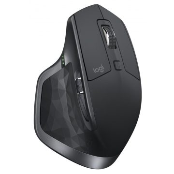   Logitech miška MX Master 2S / Brezžična/ Laser/ 4000dpi/ Bluetooth/ siva