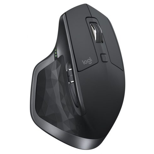 Logitech miška MX Master 2S / Brezžična/ Laser/ 4000dpi/ Bluetooth/ siva