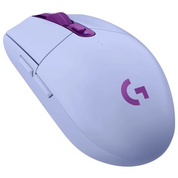   Logitech gaming miška G305 LIGHTSPEED/ brezžična/ optična/ 6 gumbov/ 12000dpi/ USB/ vijolična