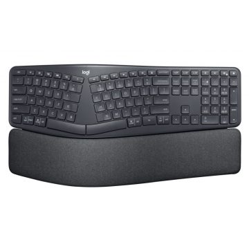   Logitech tipkovnica ERGO K860/ Brezžična/ Bluetooth/ EN postavitev/ črna