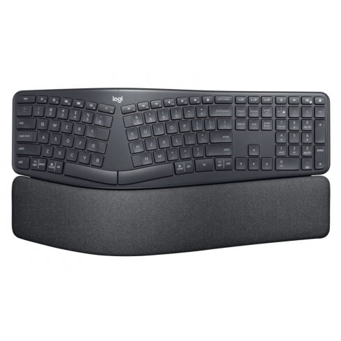 Logitech tipkovnica ERGO K860/ Brezžična/ Bluetooth/ EN postavitev/ črna