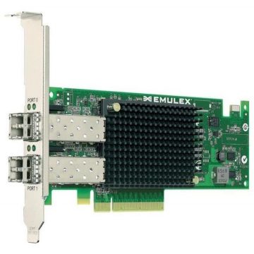   DELL Emulex LPe31002-M6-D/ Dual Port 16Gb Fibre Channel HBA PCIe Full profile/ 2-port/ full height