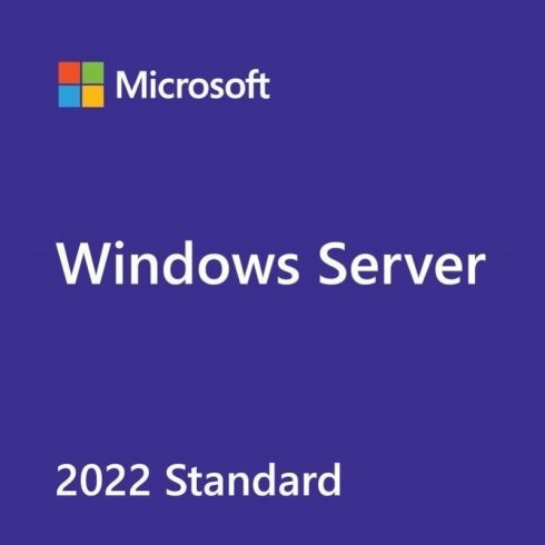 DELL MS Windows Server 2022 Standard/ ROK (Reseller Option Kit)/ OEM/ za največ 16 procesorskih jeder/ največ 2 virtualna strežnika