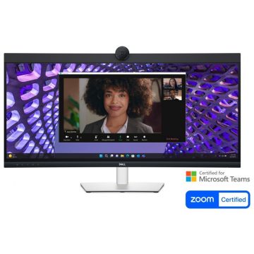   DELL P3424WEB/ 34" ukrivljen/ 21:9/ 3440 x 1440/ WQHD/ 1000:1/ 8ms/IPS/DP/HDMI/USB-C/4xUSB/RJ45/spletna kamera/3Y Basic on-s.