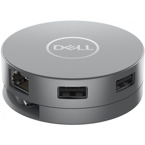 Mobilni adapter DELL DA305/ USB-C/ na HDMI/ DisplayPort/ Ethernet RJ-45/ 2x USB 3.1/ replikator vrat