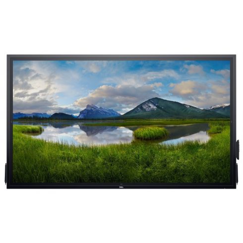 DELL P7524QT Touch/ 75" LED/ 16:9/ 3840x2160/ 1200:1/ 8ms/ 4K/ DP/ 3x HDMI/ VGA/ USB/ RJ45/ COM/ 3Y Basic na mestu