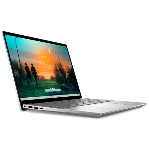 DELL Inspiron 14 (5435) / Ryzen 5 7530U / 16 GB / 512 GB SSD / AMD Radeon / 14" FHD+ / FPR / W11H / ezüst / 2Y Basic