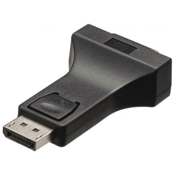   NEDIS DisplayPort adapter/ DisplayPort vtič - DVI-I vtičnica 24+5p/ črna/ blister