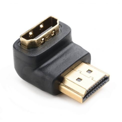 NEDIS HDMI adapter kotni 90°/ HDMI priključek - HDMI vtičnica/ črn/ box