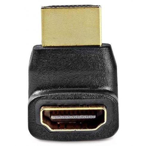 NEDIS HDMI adapter/ HDMI priključek - HDMI vtičnica/ kotna 270°/ črna/ box