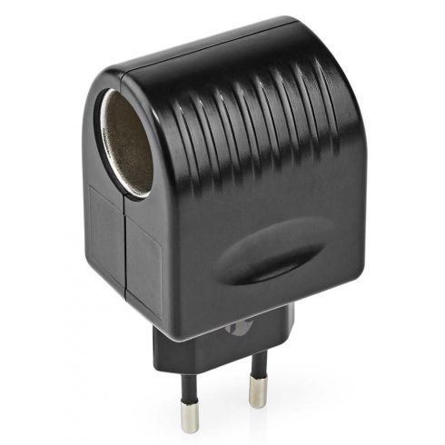 Omrežni adapter NEDIS/ Euro / 6 W/ Tip C/ 100 - 240 V AC 50/60 Hz/ 12 V DC/ omrežni napajalnik/ 0,25 A/ črn