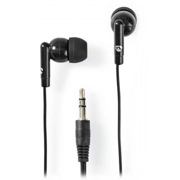   NEDIS žične slušalke/ in-ear/ 3,5 mm jack/ kabel 1,20 m/ črne