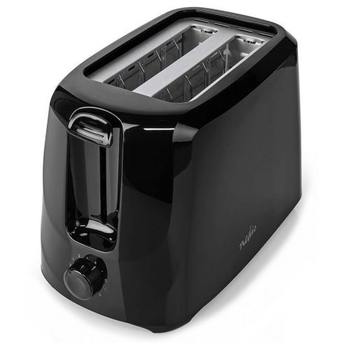 NEDIS toaster/ 2 luknji/ 6 stopenj nastavitve/ 700 W/ črn