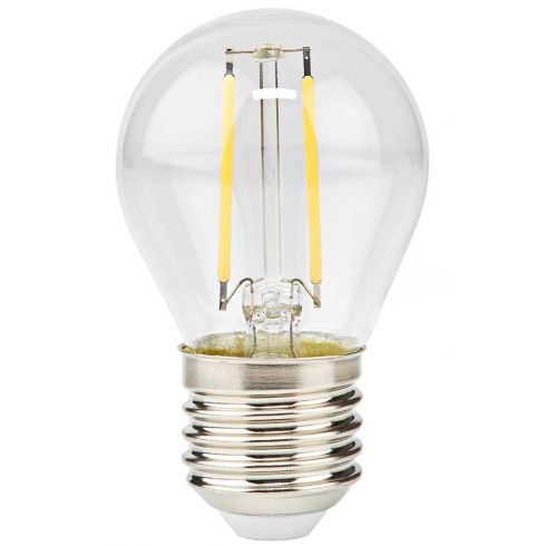 NEDIS LED sijalka E27/ G45/ 4,5 W/ 220 V/ 470 lm/ 2700 K/ zatemnitvena/ topla bela/ retro slog