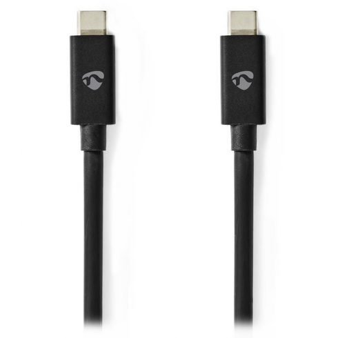 NEDIS kabel USB 4.0 Gen 3x2/ USB-C vtič - USB-C vtič/ 8K/ črn/ 2m