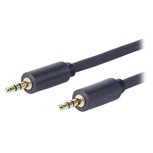 Vivolink 3,5 mm kabel moški na moški, 0,5 m, črn