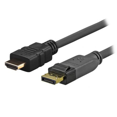 Vivolink Pro Displayport - HDMI, FHD, 1,0 m, črna