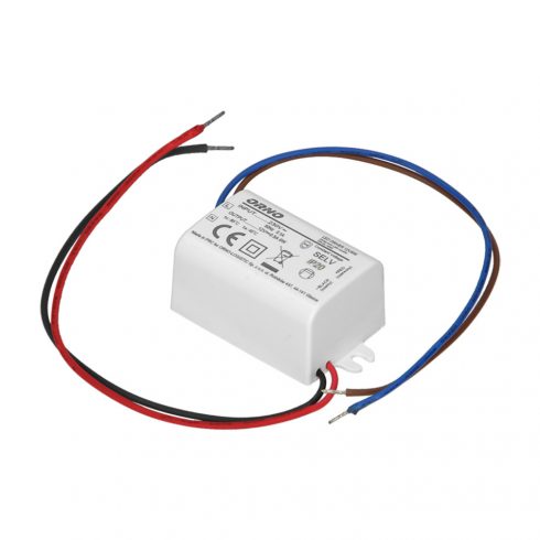 MINI napajalnik za LED omarice 12VDC 6W, IP20, 55/29,5/22mm