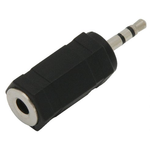 2207# Jack adapter: 2,5 vtič-3,5 vtičnica, plastični stereo