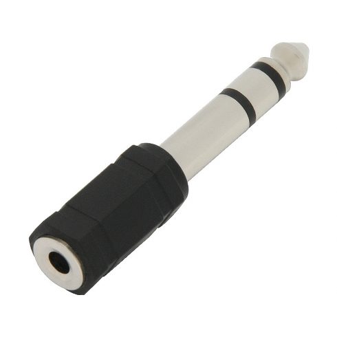 3415# Jack adapter: 6.3 plug-3.5 stereo vtičnica