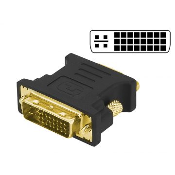 92-103# Adapter dvi vtič - vga 15 polna vtičnica