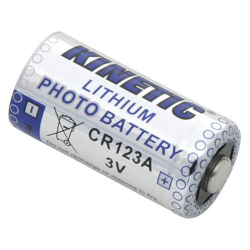 8700# litijeva baterija 3v'cr123 1400mah 16,5x34,0 mm kinetična