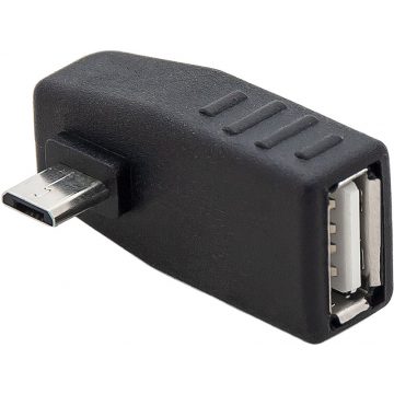   75-879# Adapter USB vtičnica-USB konektor-microUSB konektor, kot