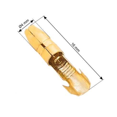 43-113# Neizolirani vtič 4.0/16