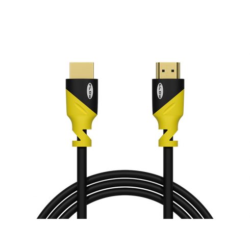 92-654# HDMI-HDMI rumen konektor ravni 1,5m 4k