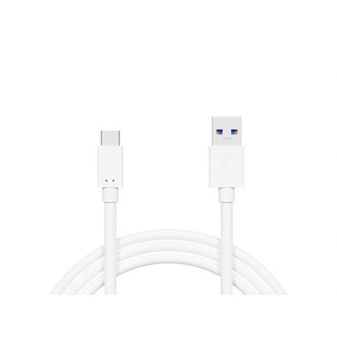 66-103# USB 3.0 a - usb-c priključek 1 m bel viseči