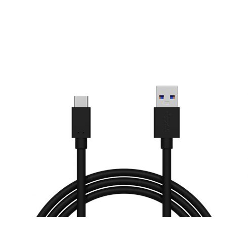 66-121# USB 3.0 a - usb-c priključek 0,5 m črna mehurčkasta folija