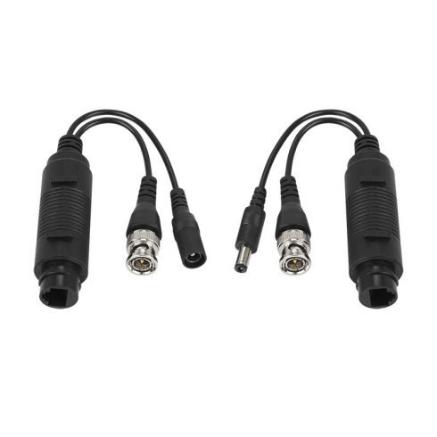 77-929# BNC+DC - Komplet adapterjev RJ45, 2 kosa