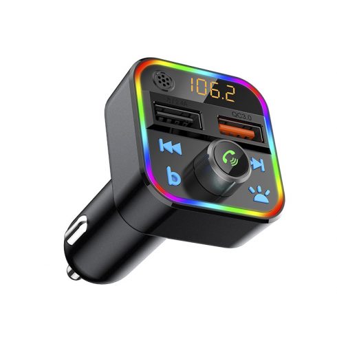 74-164# FM oddajnik blow bluetooth5+qc3.0 rgb