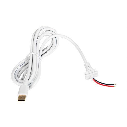 75-775# USB-C polnilni kabel, bel