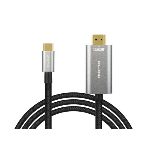 92-686# HDMI - USB-C priključek, 2 m pletenice